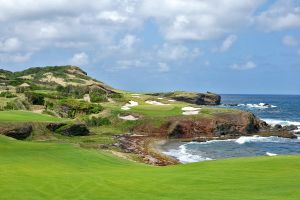 Cabot Saint Lucia (Point Hardy) 18th Bay Approach